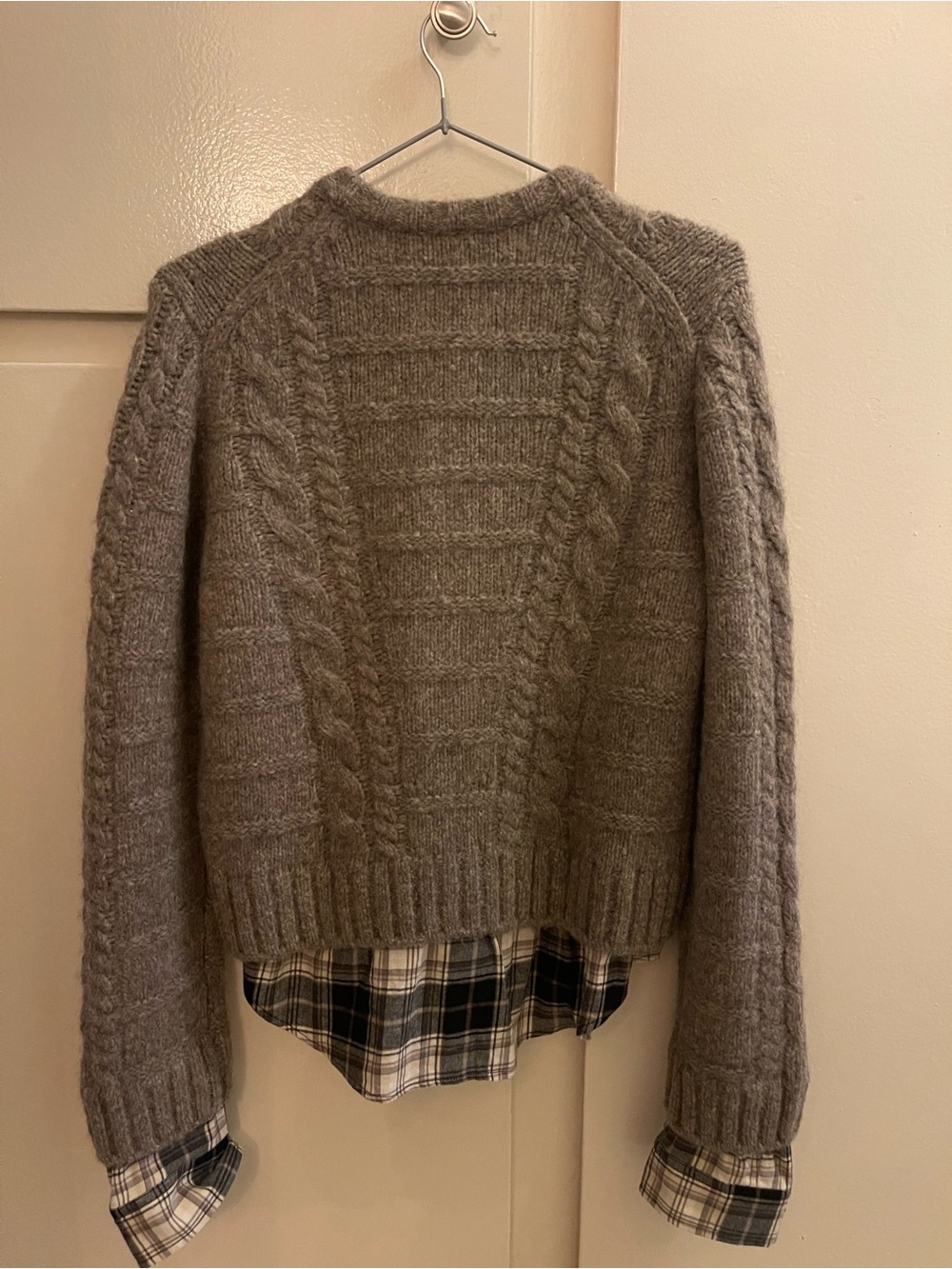 Acne Studios Fitted Layered Cardigan - Picture 3 of 9